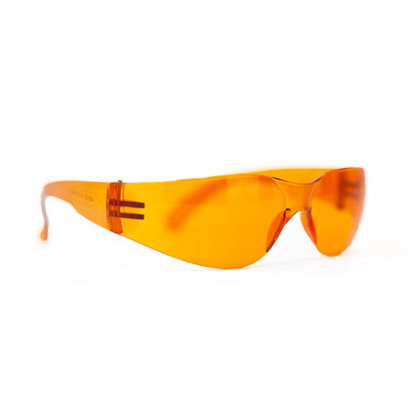 SAFE HANDLER Safe Handler Full Color Orange Safety Glasses BLSH-ESCR-CLCT-SG3O-12
